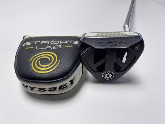 Odyssey Stroke Lab R-Ball S Putter 34.5" Mens RH HC