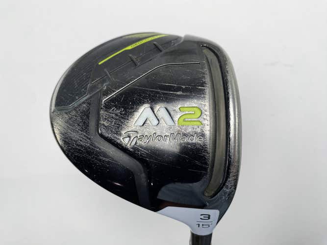 TaylorMade M2 2017 3 Fairway Wood 15* Mitsubishi Chemical Kuro Kage 60g Stiff RH