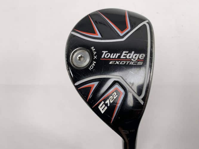 Tour Edge Exotics E722 3 Hybrid 19* KBS Tour Graphite Iron TGI 80 80g Stiff RH