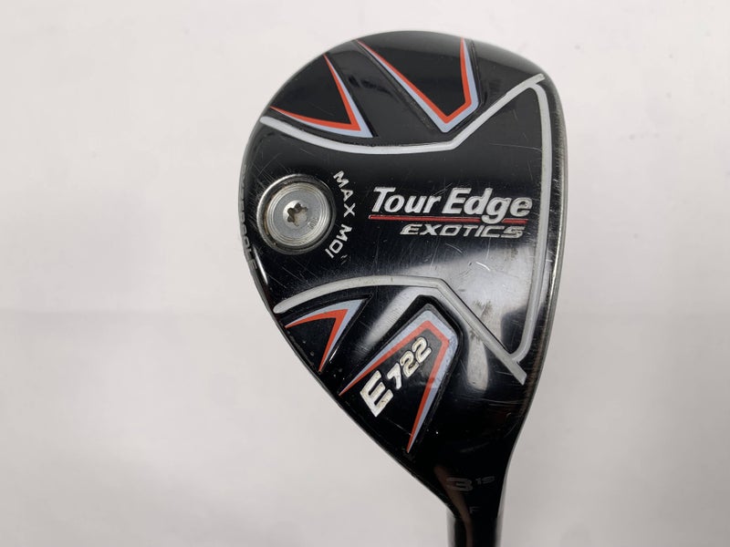 Tour Edge Exotics E722 3 Hybrid 19* KBS Tour Graphite Iron TGI 80 80g Stiff RH