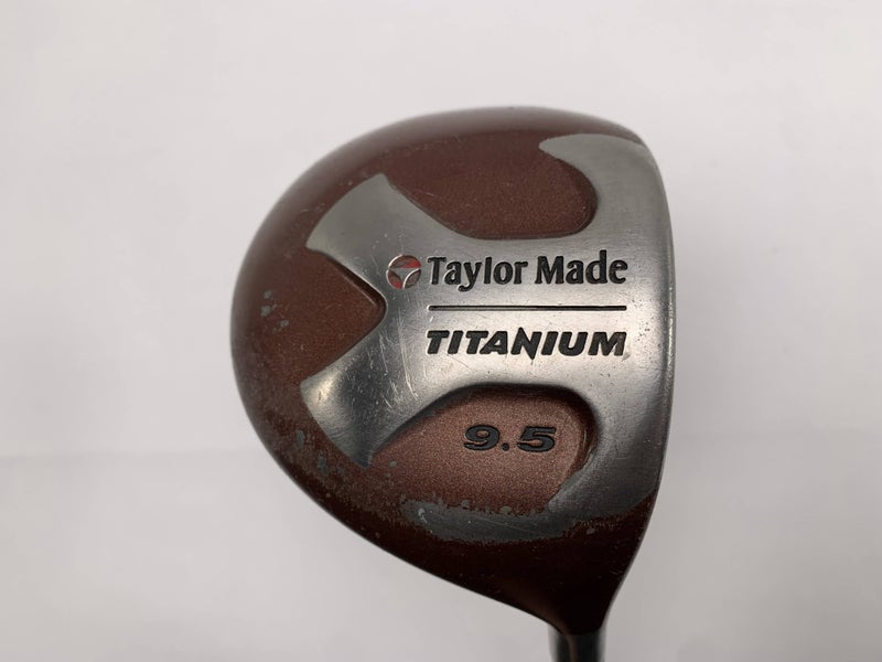 TaylorMade Ti Bubble Driver 9.5* Bubble R-80 Plus Regular Graphite Mens RH