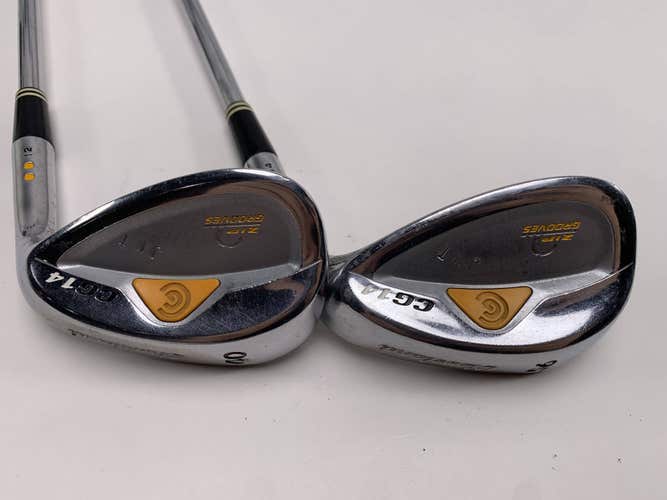 Cleveland CG14 Wedge Set 56* 60* Traction Regular Steel Mens RH