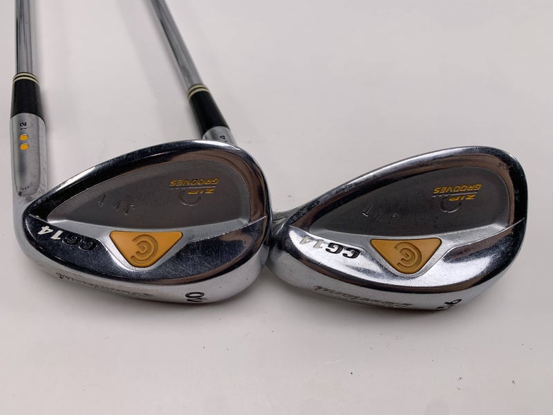 Cleveland CG14 Wedge Set 56* 60* Traction Regular Steel Mens RH