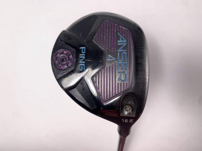 Ping Anser 4 Fairway Wood 16.5* Black Dot TFC 800 F Stiff Graphite Mens RH