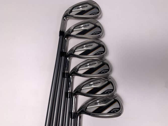 Callaway Mavrik Iron Set 6-PW+GW Project X Catalyst 5.0 55g Senior LH