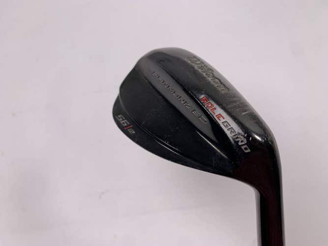 Wilson Harmonized Black Chrome Sand Wedge SW 56* 12 Bounce Wedge Steel Mens RH