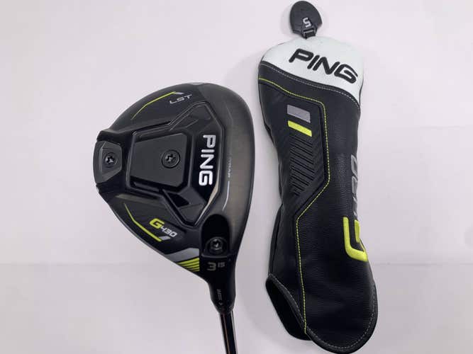 Ping G430 LST 3 Fairway Wood 15* Tour 2.0 75g Regular Graphite Mens RH HC NEW