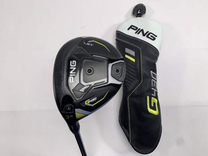 Ping G430 LST 3 Fairway Wood 15* Tour 2.0 75g Extra Stiff Graphite Mens LH HC