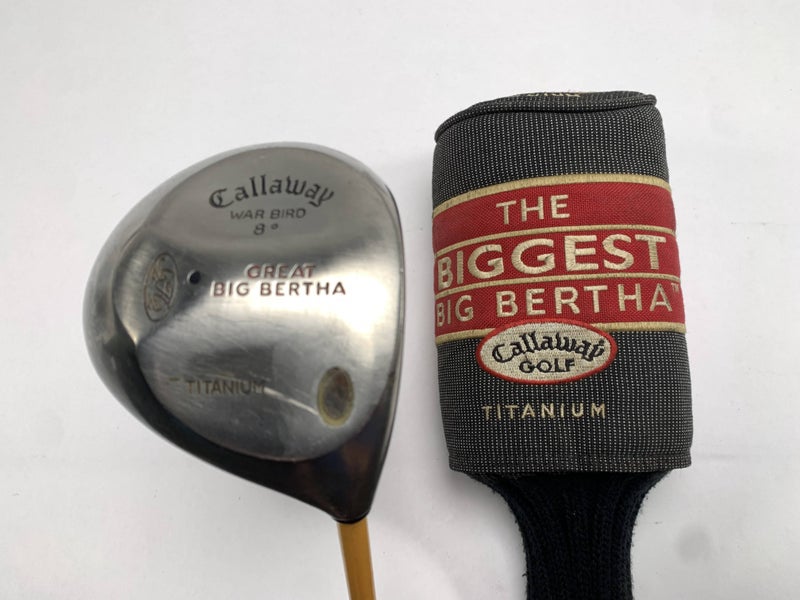 Callaway Original Great Big Bertha Driver 8* UST Pro Force Gold 65g Mens RH HC