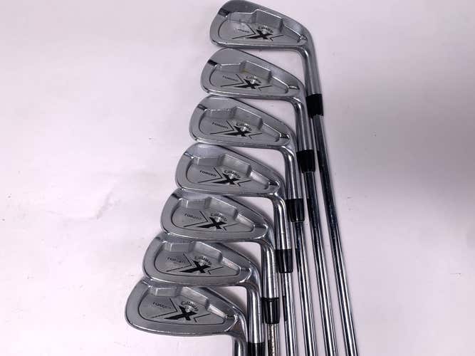 Callaway X Forged Iron Set 4-PW Project X Precision Rifle 6.0 Stiff RH