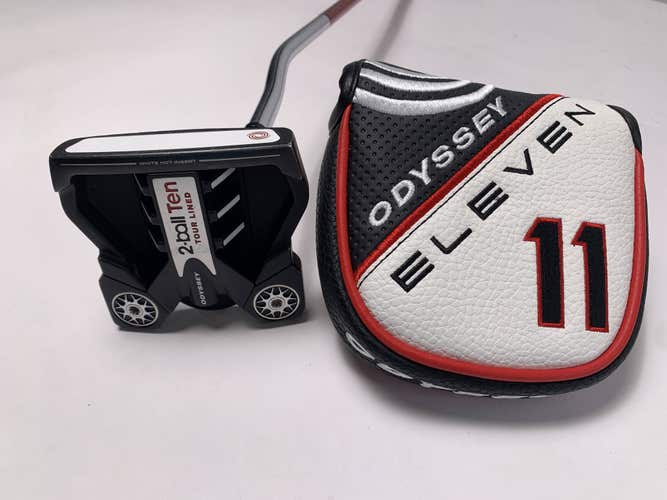 Odyssey 2-Ball Ten Tour Lined Putter 34" Stroke Lab Mens RH HC