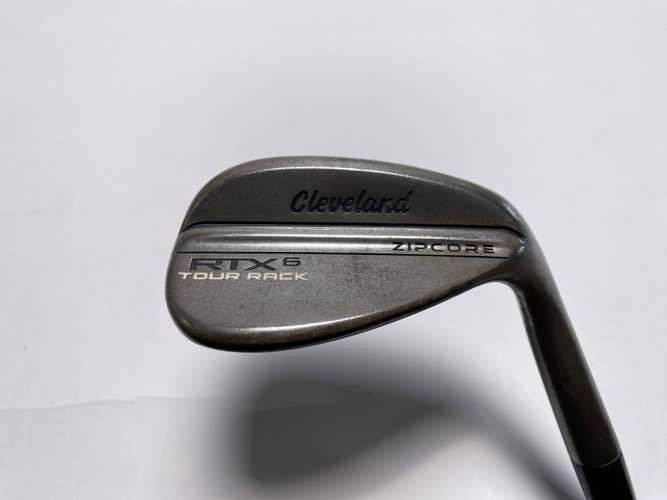 Cleveland RTX 6 ZipCore Tour Raw Sand Wedge 54*12 SteelFiber fc90cw F4 Stiff RH