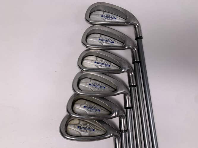 Callaway X-14 Iron Set 5-PW Steelhead X-14 Regular Graphite Mens RH
