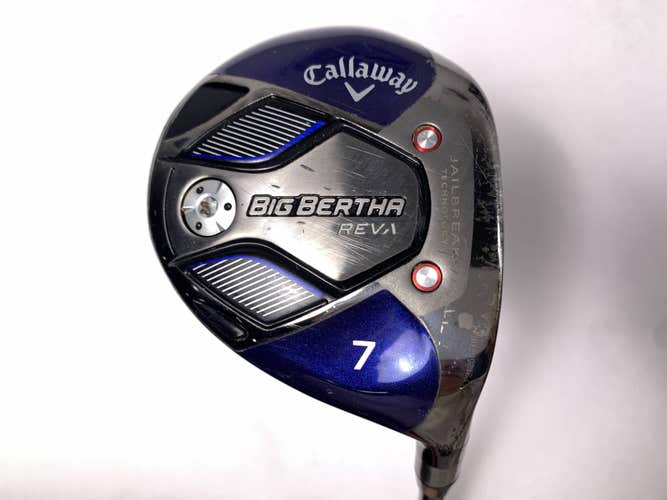 Callaway Big Bertha REVA Womens 7 Fairway Wood 21* RCH 40W 40g Ladies RH