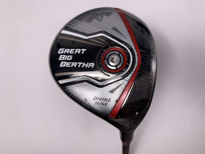 Callaway Great Big Bertha 2015 9 Divine Nine Fairway Wood 24* Bassara Senior RH