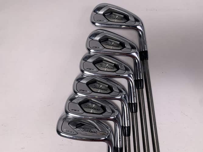Titleist 718 AP3 Iron Set 6-PW+GW AeroTech SteelFiber i95 Stiff Graphite Mens RH
