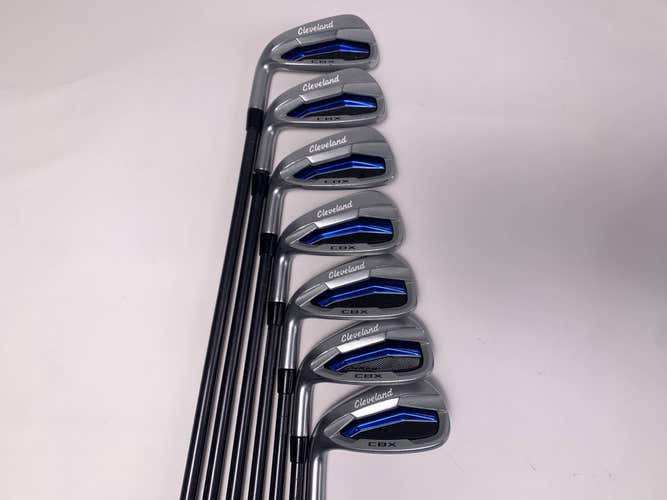 Cleveland Launcher CBX Iron Set 4-PW Miyazaki C.Kua 6R Flex Code 4444 Mens LH