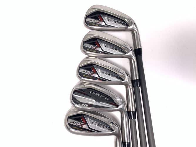 Cobra Air X Iron Set 6-PW+GW UltraLite 45g Senior Graphite Mens RH- No 7i