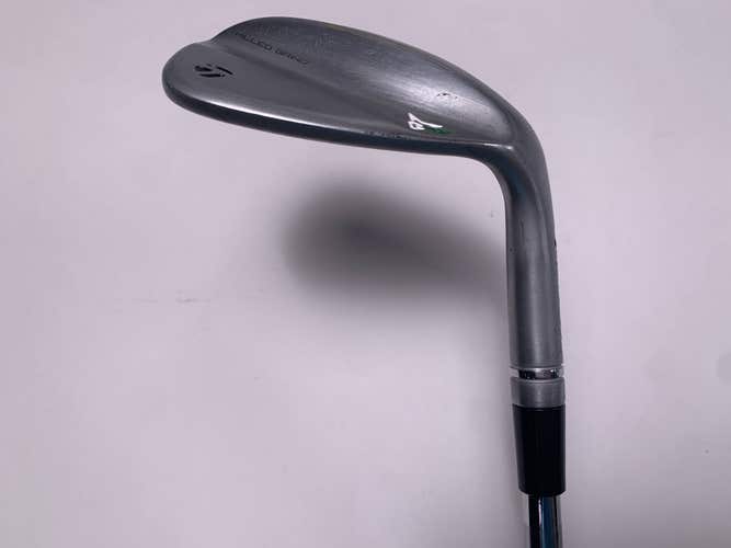 TaylorMade Milled Grind 4 Chrome Raw Lob Wedge LW 60* 8 DG Wedge Steel Mens RH