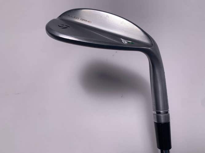 TaylorMade Milled Grind 4 Chrome Raw Lob Wedge LW 58* DG Wedge Steel Mens RH