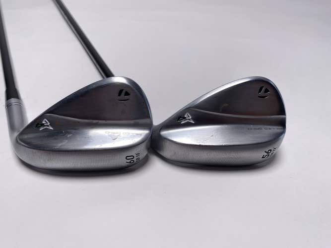 TaylorMade Milled Grind 4 Wedge Set 56*12 | 60*10 Ventus Blue TR 6R Reg RH