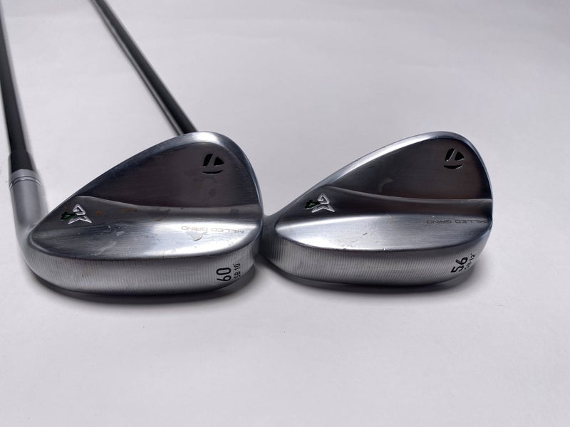 TaylorMade Milled Grind 4 Wedge Set 56*12 | 60*10 Ventus Blue TR 6R Reg RH