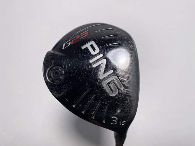 Ping G25 3 Fairway Wood 15* TFC189 Stiff Graphite Mens RH