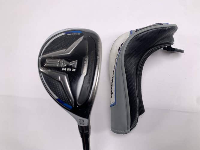 TaylorMade SIM MAX 3 Hybrid 19* Bassara 60x5ct 60g Regular Graphite Mens RH HC