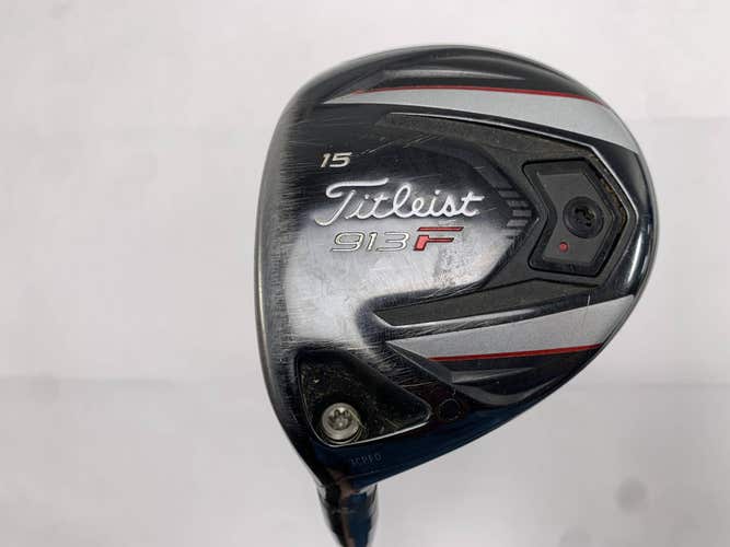 Titleist 913 F 3 Fairway Wood 15* Mitsubishi Rayon Diamana S+72x5ct 72g Stiff LH