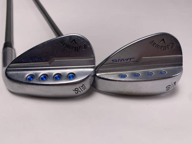 Callaway Jaws MD5 Platinum Chrome Wedge Set 56* 10 | 60* 12 Project X Mens RH