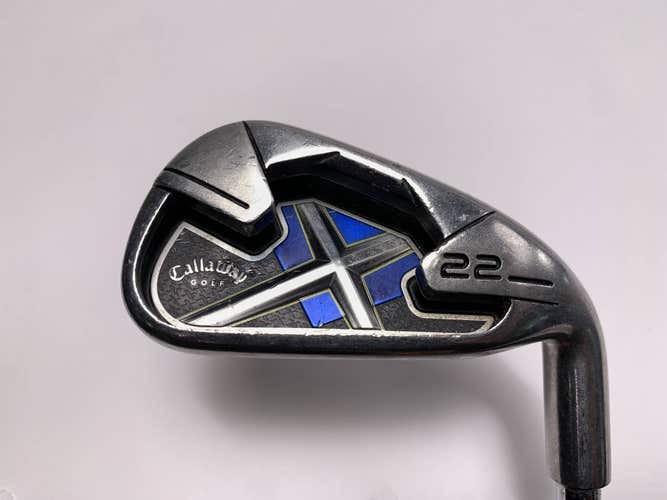 Callaway X-22 Single 6 Iron True Temper Memphis "10" Regular Steel Mens RH
