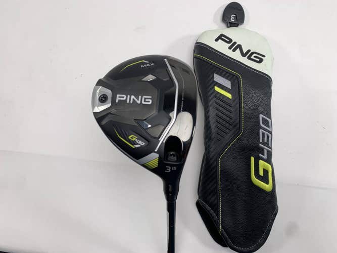 Ping G430 Max 3 Fairway Wood 15* Alta CB 65g Stiff Graphite Mens RH HC