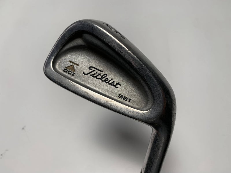 Titleist DCI 981 Single 6 Iron Tri-Spec Stiff Steel Mens RH