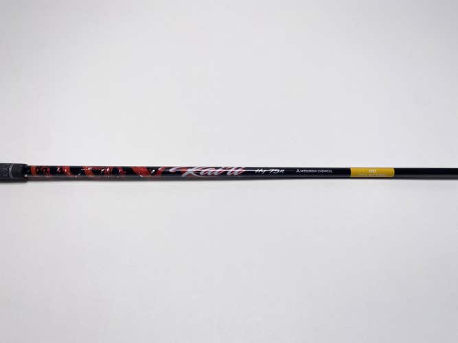 Mitsubishi Chemical Kai'li Red 75g Regular Graphite Hybrid Shaft 39"-Taylormade