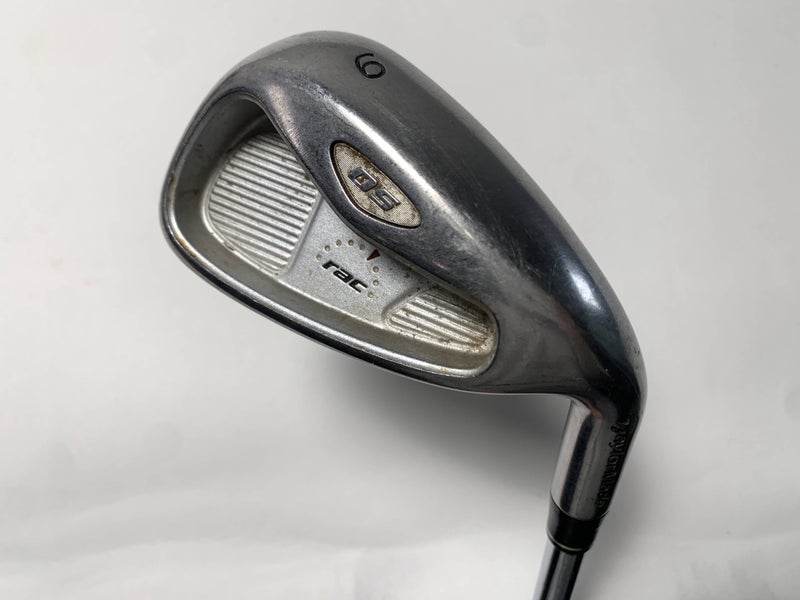 TaylorMade Rac OS 2005 Single 9 Iron T-Step Ultralite 90g Regular Steel Mens RH