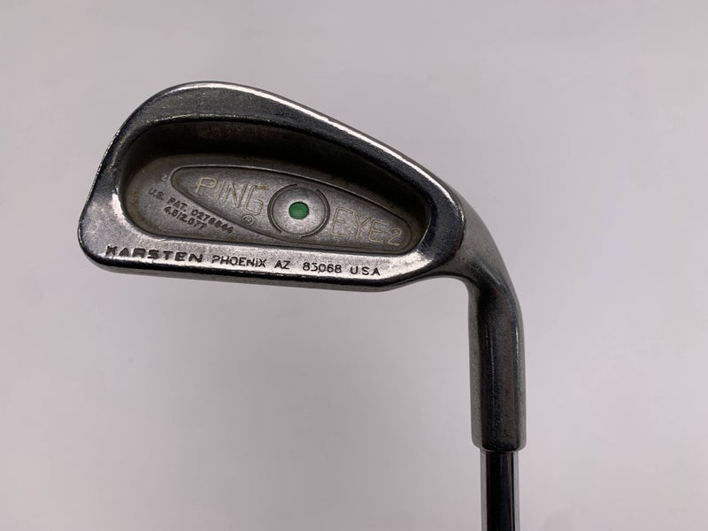 Ping Eye 2 Single 5 Iron Green Dot 2* Up Karsten ZZ-Lite Stiff Steel Mens RH