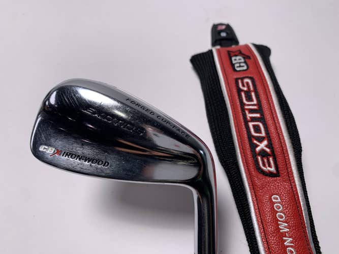 Tour Edge Exotics CBX Iron-Wood Satin Single 8 Iron Recoil F1 Ladies Womens RH
