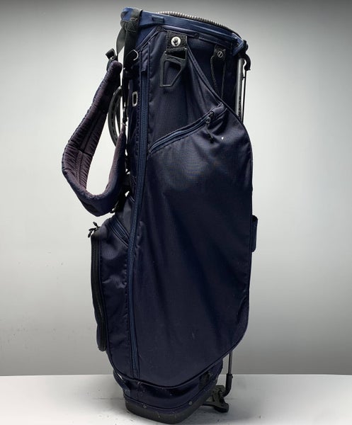 Sun Mountain Zero G Stand Bag Blue 4-Way Divide Dual Strap Golf Bag
