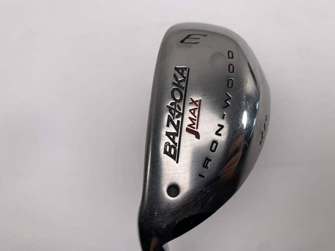Tour Edge Bazooka Jmax Ironwood Single 3 Iron Ultra Light Regular Steel Mens LH