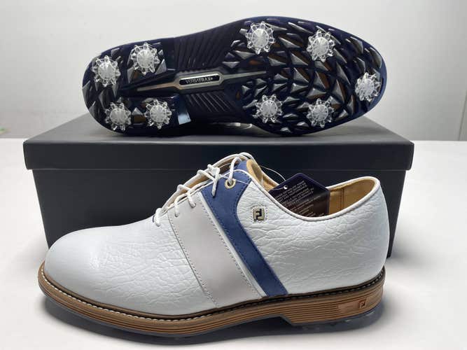 FootJoy Premiere Series Packard LX Golf Shoes White Men's SZ 10.5 (54534)