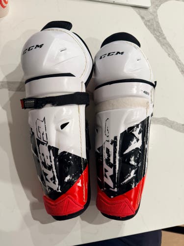 Junior CCM JetSpeed FT485 12" Shin Pads (Used)