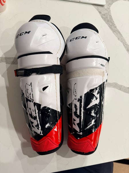 Junior CCM JetSpeed FT485 12" Shin Pads (Used)
