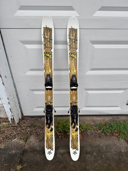 Kid's 2022 Line 135 cm Park Skis With Bindings Max Din 10 (Used)