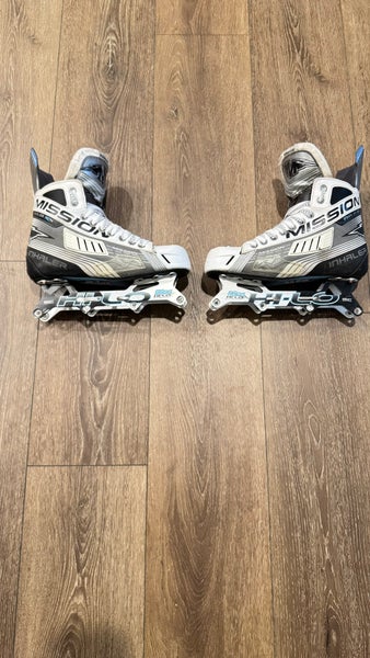 Mission Inhaler AC4 Inline Skates Regular Width Size 7.5 (Used)