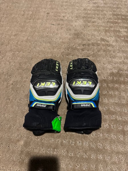 Black Large Adult Unisex Leki Gloves (Used)