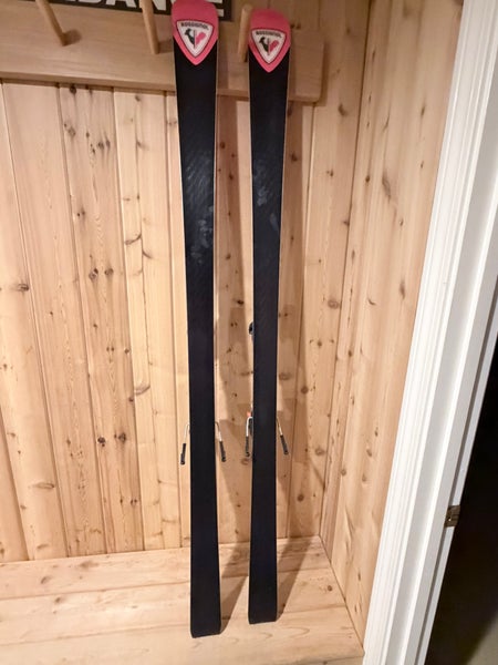 Unisex Rossignol Hero Athlete GS 164 cm Racing Skis With Bindings (Used)
