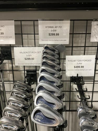 Used Honma AP-701 Mens Iron Set RH 3I-SW 11834-S000043272