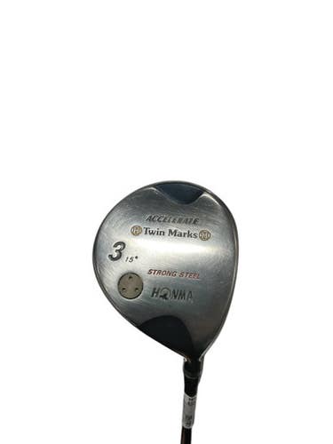 Used Honma TWIN MARKS Mens Fairway Wood RH 3 Wood 11834-S000043270