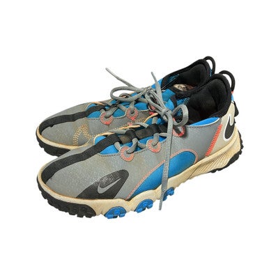 Used Nike TURF SHOES BB/SB Cleats Grey Junior 05 11834-S000043239