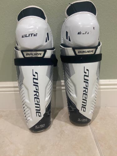 Senior Bauer Supreme Elite 13" Shin Pads (Used)